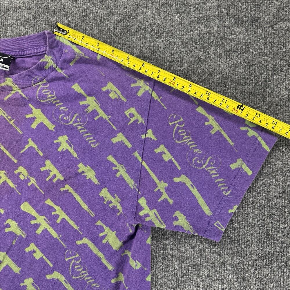 Vintage Y2k Rogue Status Gun Show Aop T Shirt Ska… - image 6